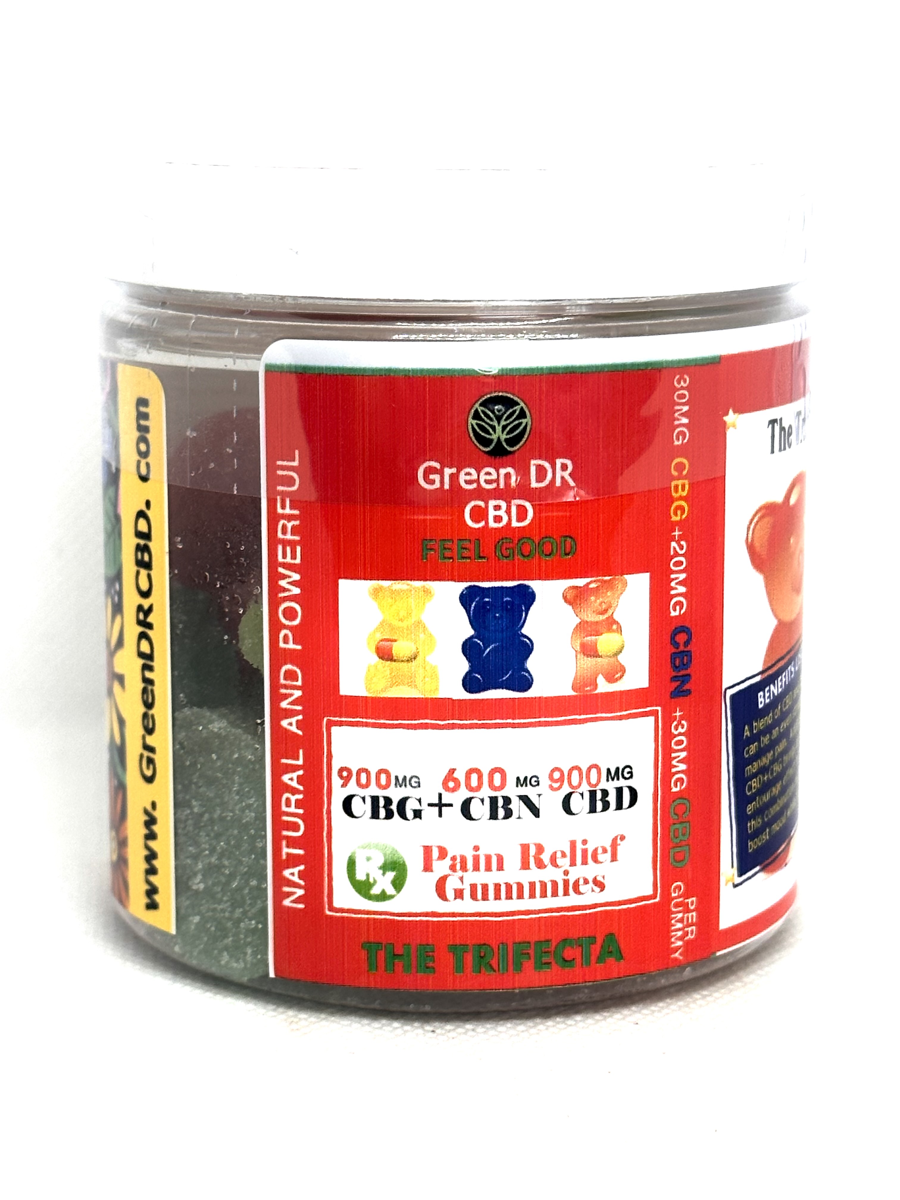 Photograph of Product: Trifecta CBG + CBN + CBD Gummies | 2400mg | 30ct