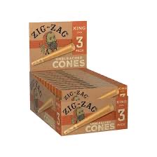 Photograph of product: King Size 3pk Unbleached Cones