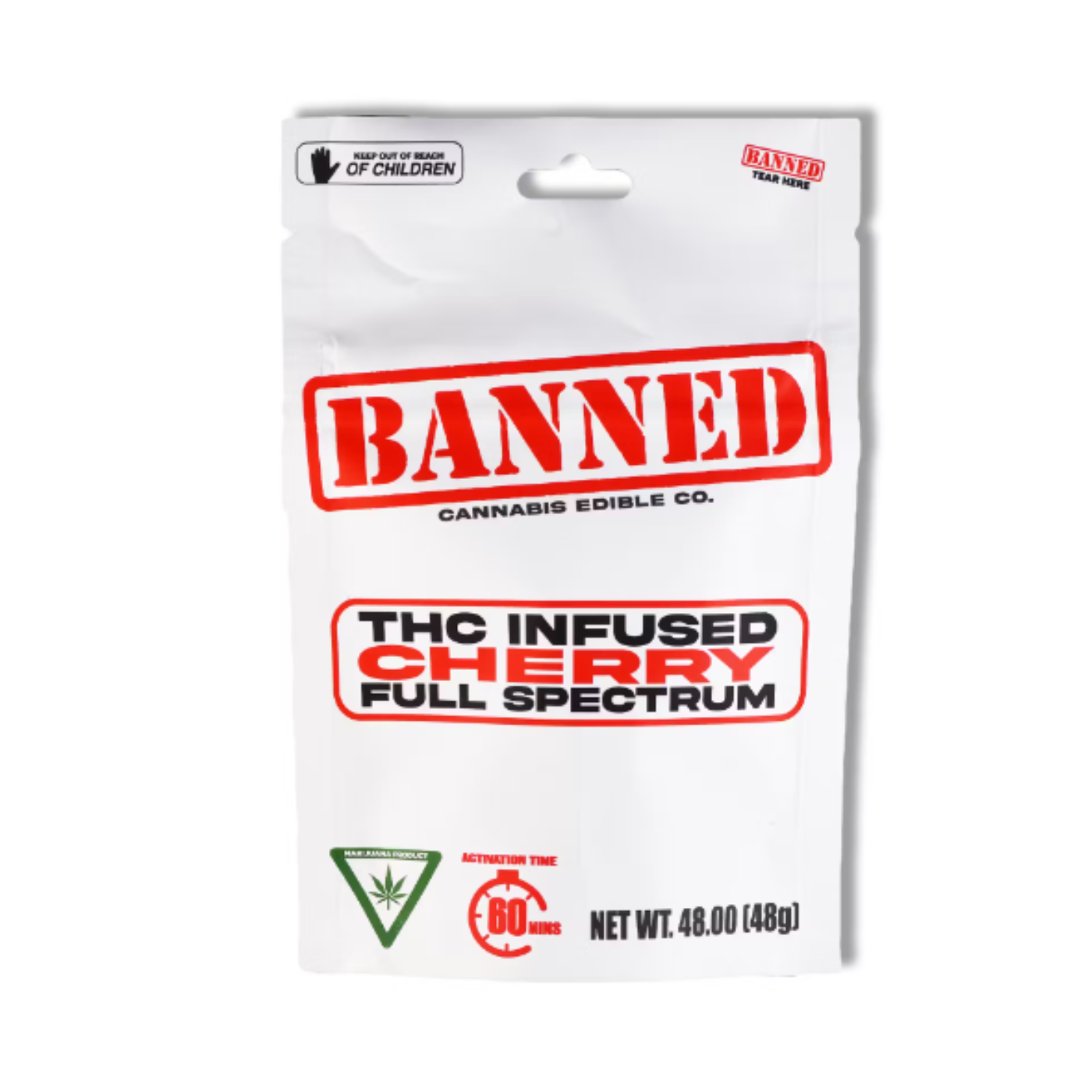 Photograph of product: Banned - Cherry Gummies 200mg