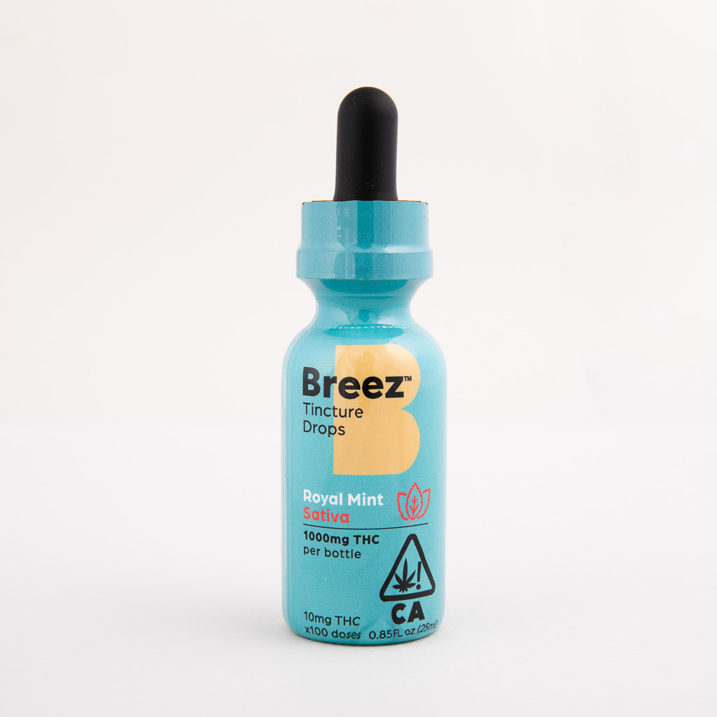 Photograph of product: Breez - Tincture - Roya Mint (S) (100mg)
