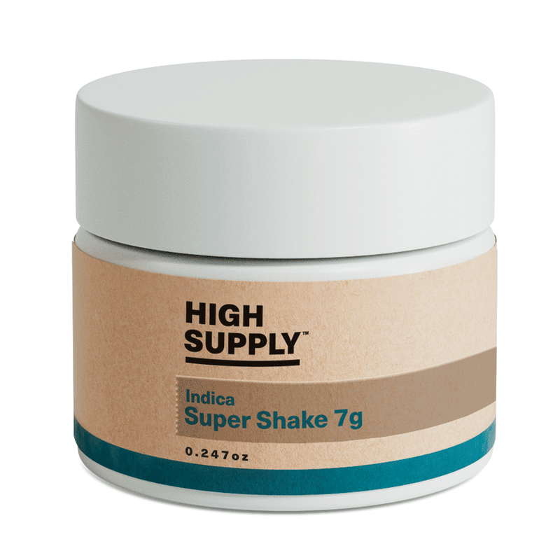 Photograph of product: Infused Flower - High Supply - LA Kush Cake Super Shake (I) - 7g