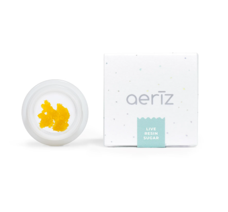 Photograph of product: AERIZ - JENNY KUSH LIVE RESIN SUGAR (1G) (S)