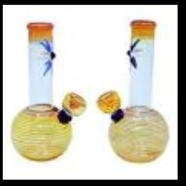 Photograph of product: 7" Fumed Starburst Water Pipe