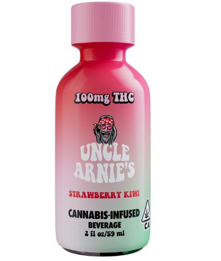 Photograph of product: SHOT - STRAWBERRY KIWI 100MG - UNCLE ARNIE'S