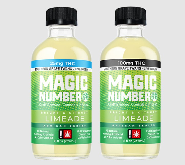 Photograph of product: 100mg Limeade - Magic Number