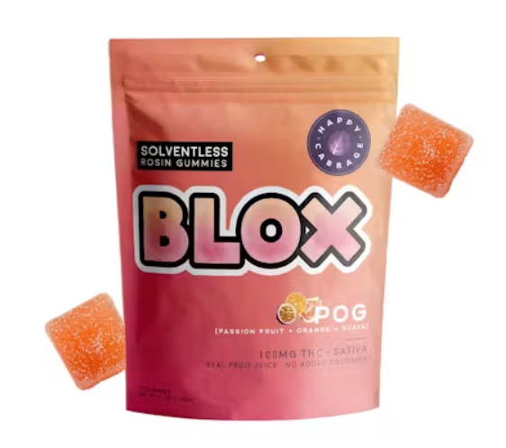 Photograph of product: BLOX / SROS Gummies / 20mg / POG