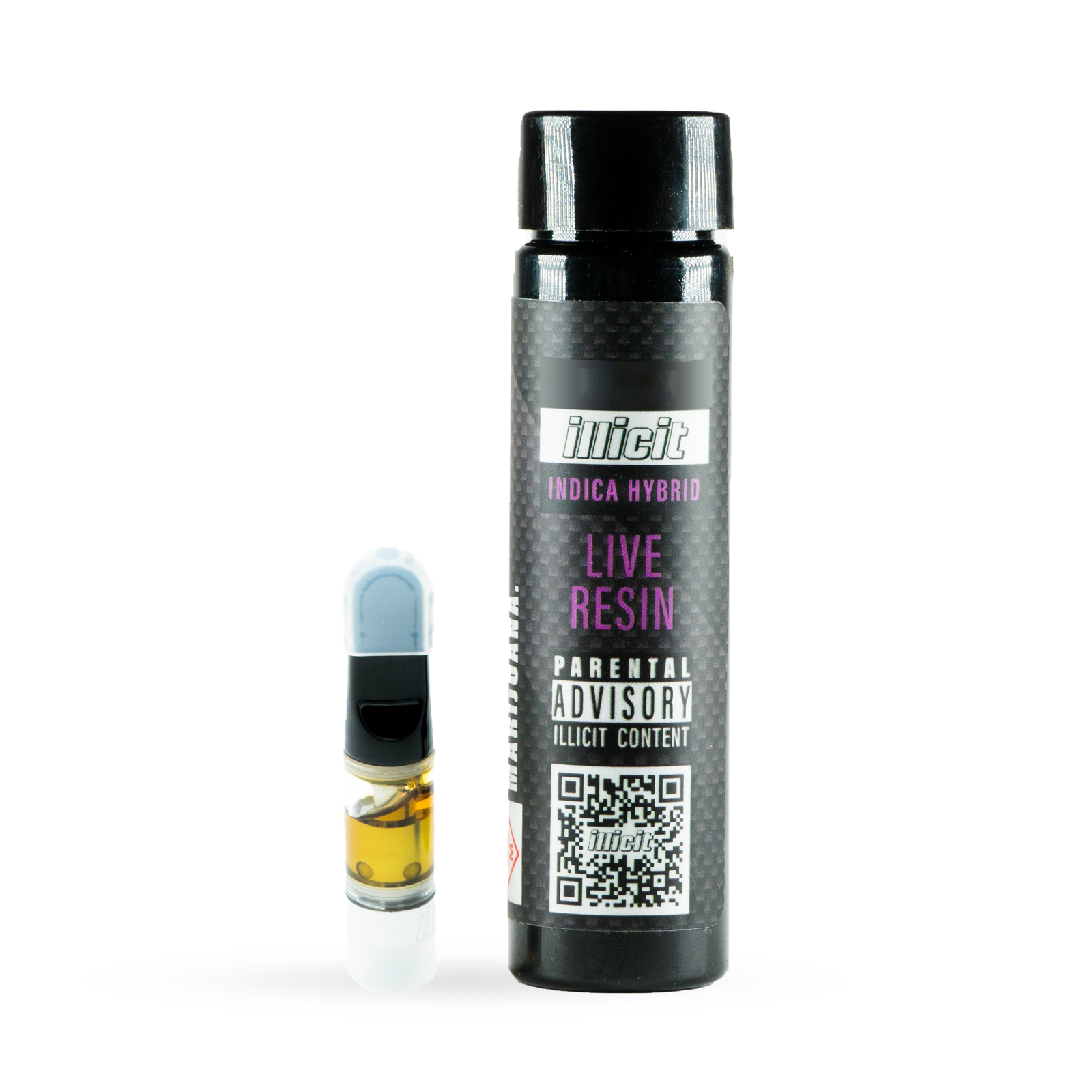 Photograph of product: Hibernate Live Resin Cartridge 1g