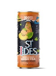 Photograph of product: ST IDES | Georgia Peach Iced Tea | 100mg