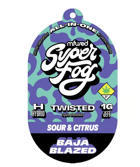Photograph of product: Blue Magic Twisted Disposable | 1g
