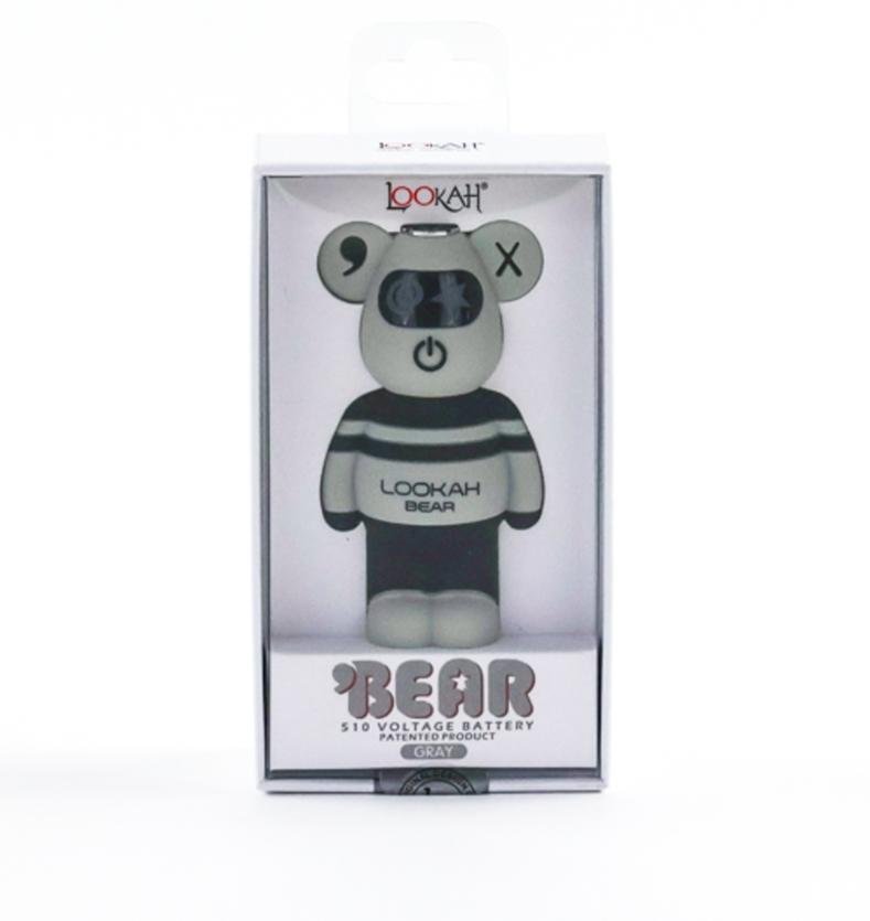 Photograph of product: Lookah - Bear 510 Battery - Grey