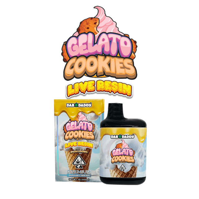 Photograph of product: Gelato Cookies| 1G Live Resin AIO