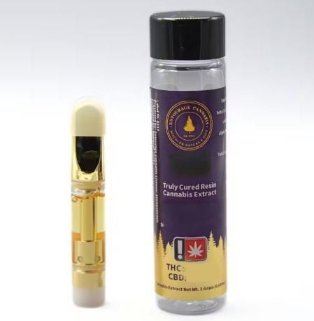 Photograph of product: Cured Resin Cartridge | Lemon Apricot | 1g