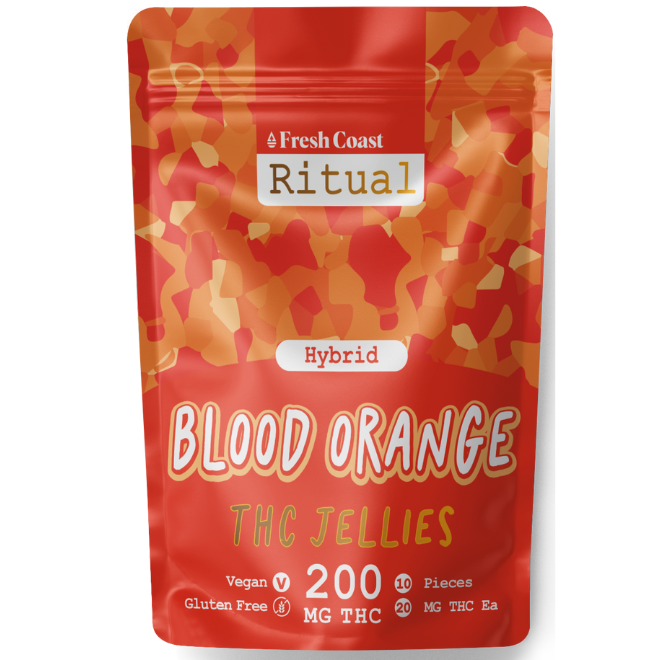 Photograph of product: Blood Orange TH-oui Jellies | 200mg