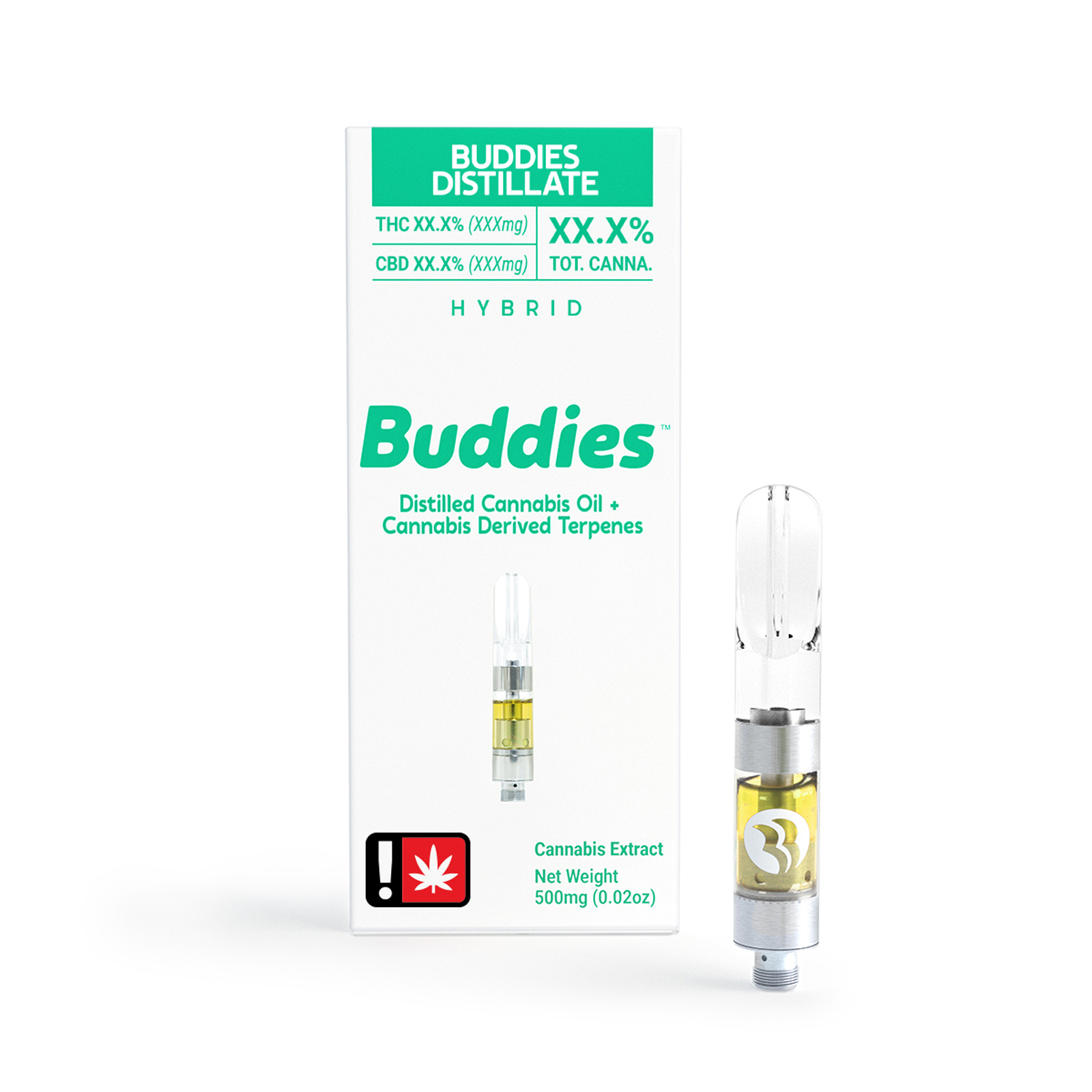 Photograph of product: Buddies - TROPAYA - Distillate Cartridge - (1g) - I