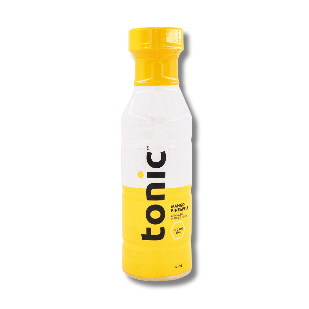 Photograph of product: Tonic - Mango Pineapple - TH-oui Beverage - 100mg
