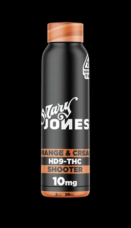 Photograph of product: Mary Jones - 100MG - Orange Cream - 2oz Shot