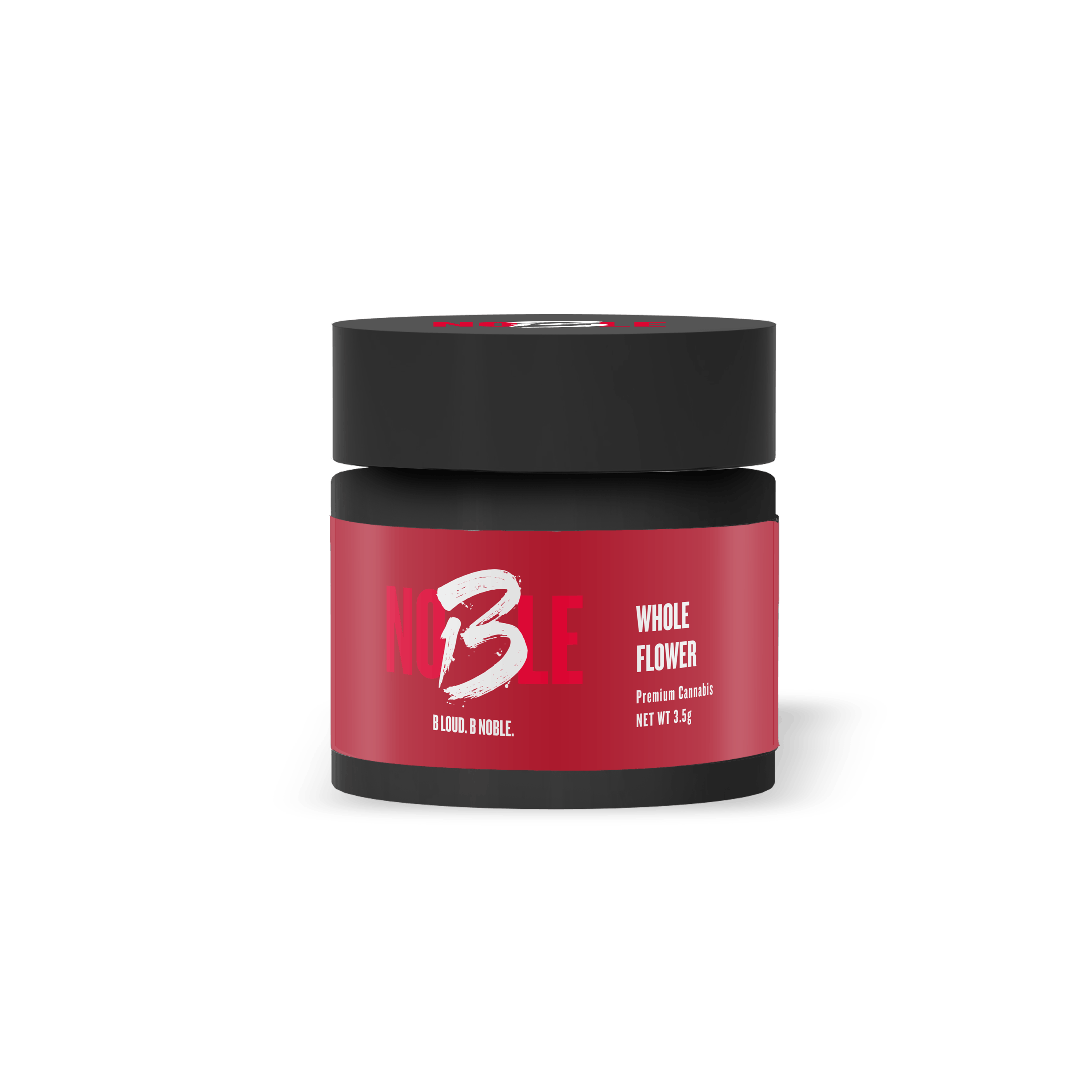 Photograph of product: B Noble Premium Oui'd Whole Flower Jar - Mimosa Kush Mints - 3.5g