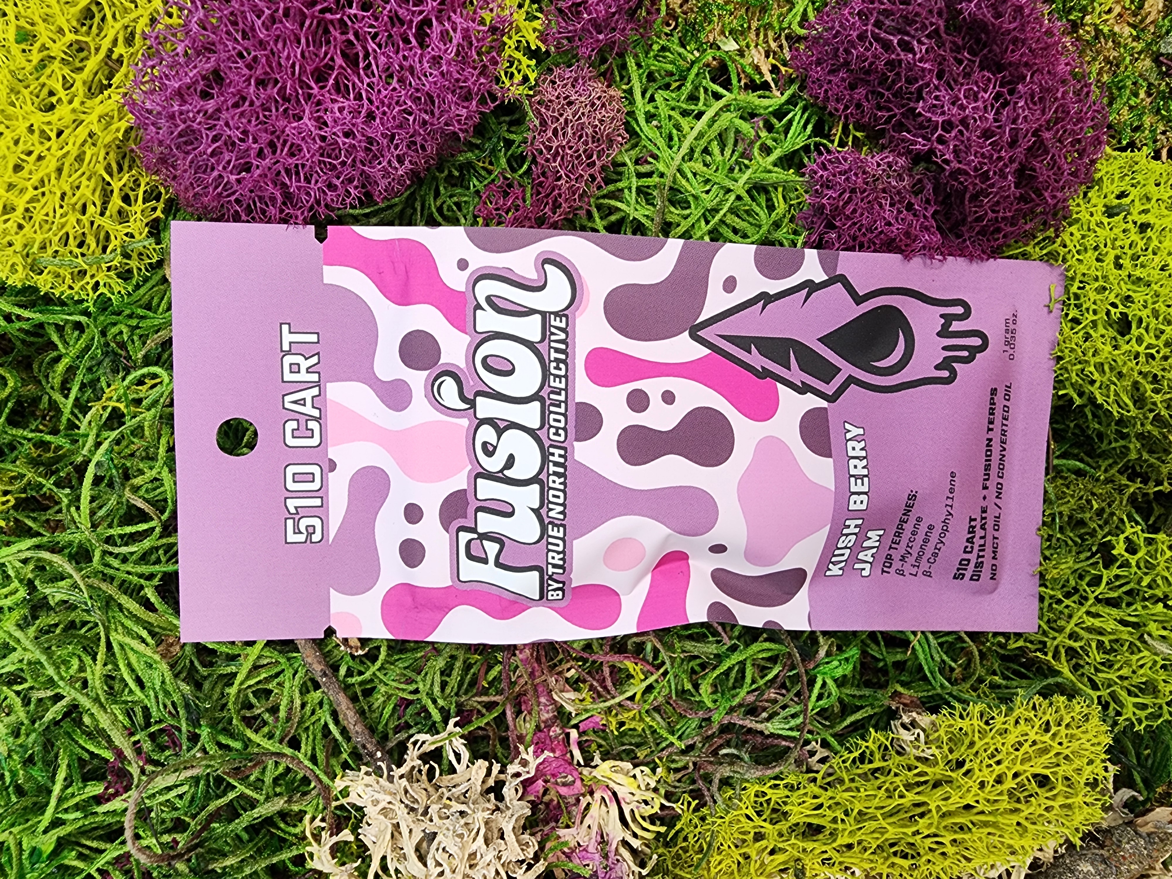 Photograph of product: 1G KUSH BERRY JAM CARTRIDGE