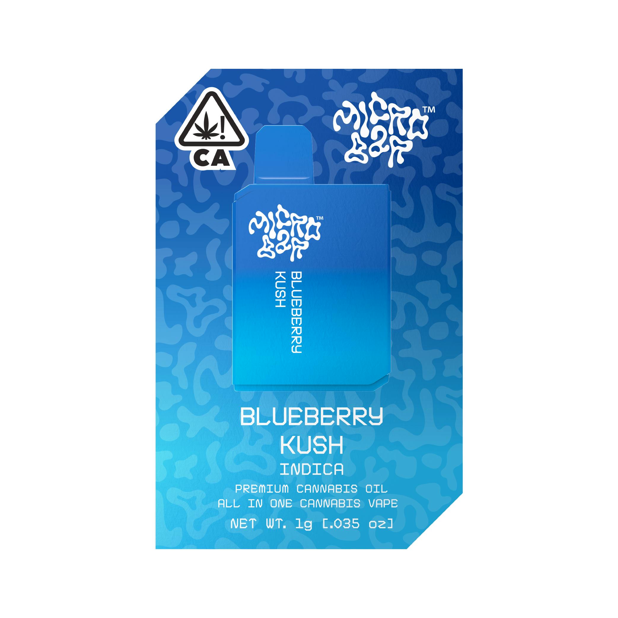 Photograph of product: BLUEBERRY KUSH ALL-IN-ONE - 1G