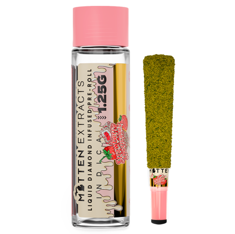 Photograph of product: Strawberry Shortcakez 1.25g Diamond Infused Preroll