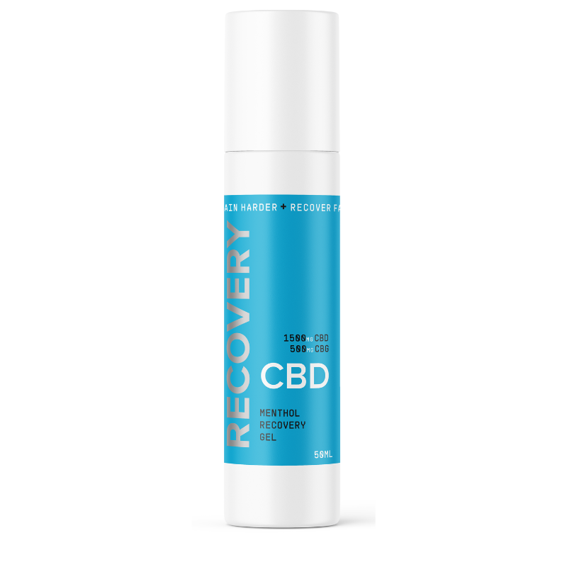 Photograph of product: Recovery CBD | Menthol 1500mg CBD 500mg CBG Gel