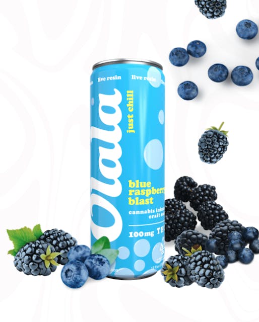 Photograph of product: Blue Raspberry Rush 100mg - 