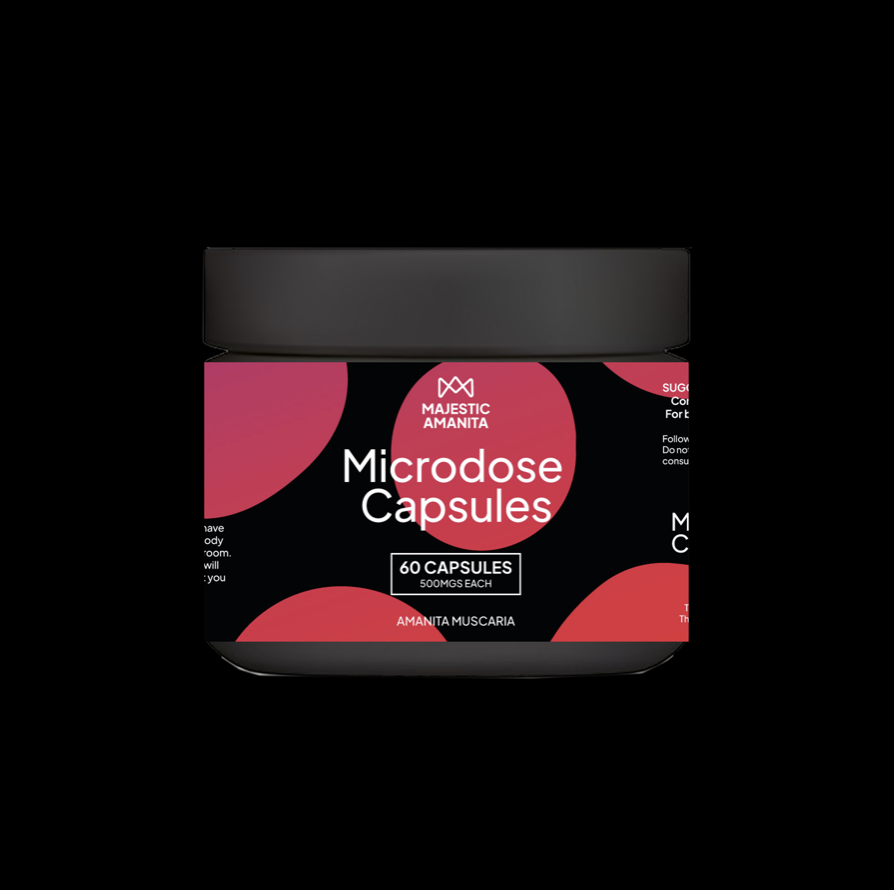 Photograph of product: Amanita Micro Capsules