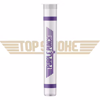 Photograph of product: Top Smoke - Purple Punch - Pre-roll - 1g