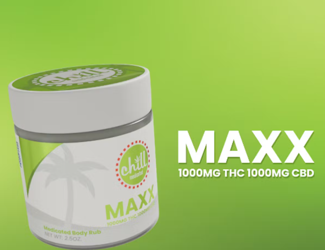 Photograph of product: Chill Medicated - Maxx 1:1 - 1000mg Topical