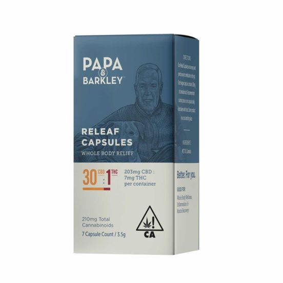 Photograph of product: [Papa & Barkley] CBD Soft Gels - 30:1 - 30ct - 