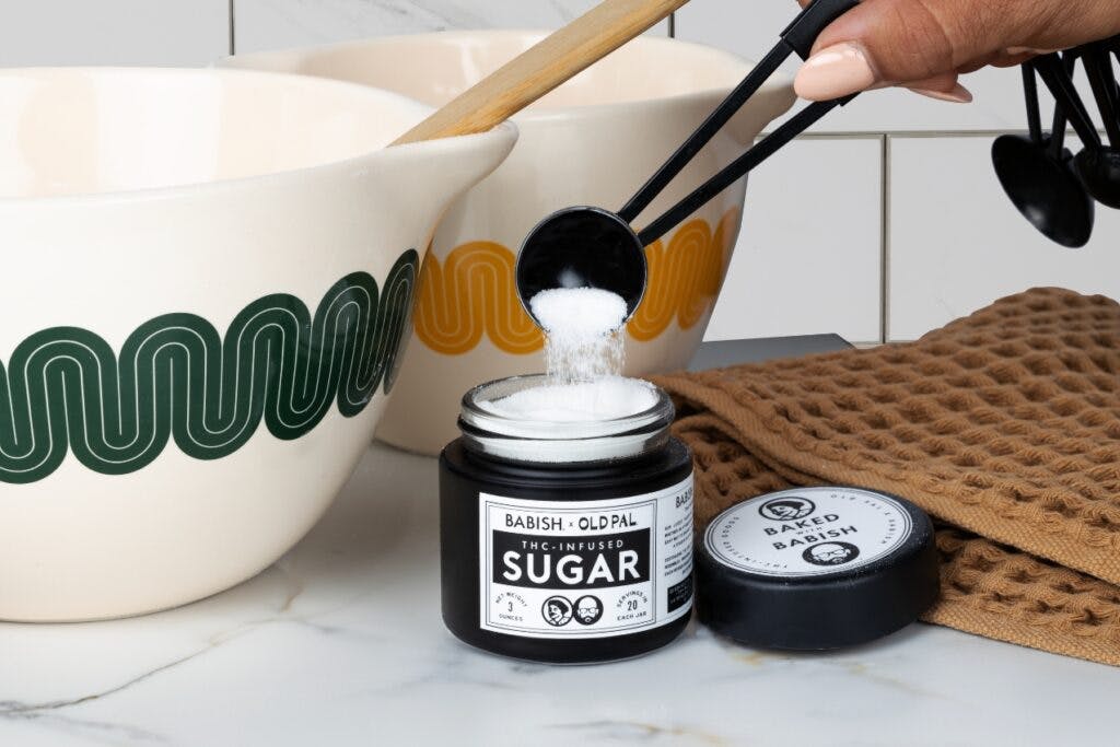 Photograph of product: Infused Sugar - Babish x Old Pal - 100mg - 3oz