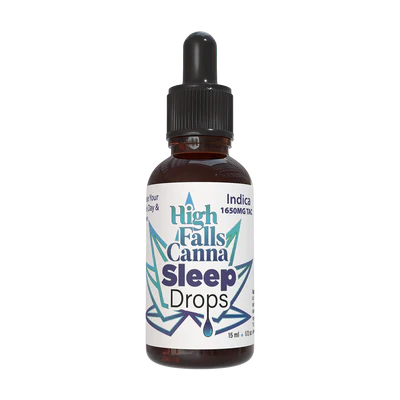 Photograph of product: High Falls - Sleep Drops - Oui'd 1650mg
