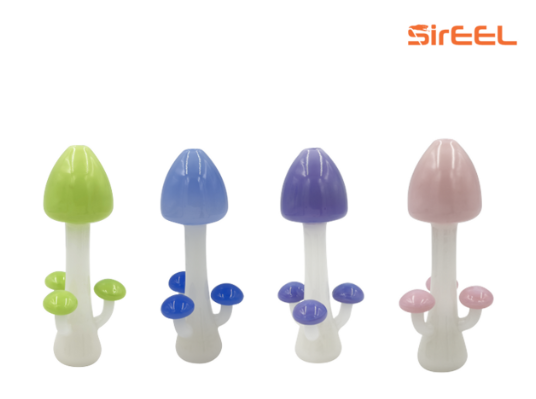 Photograph of product: Quad Mushroom 4" Chillum