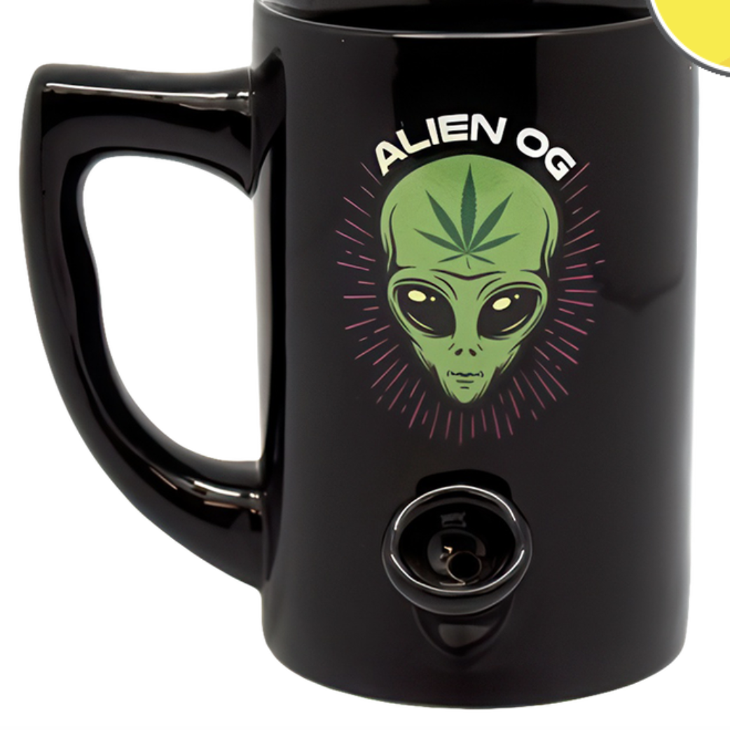 Photograph of product: CERAMIC PIPE MUG | 8OZ.