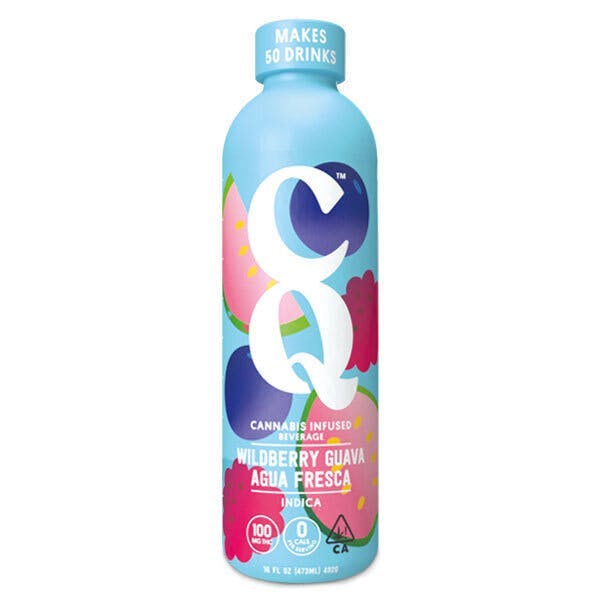 Photograph of product: Wildberry Guava | 16oz 100mg Agua Fresca