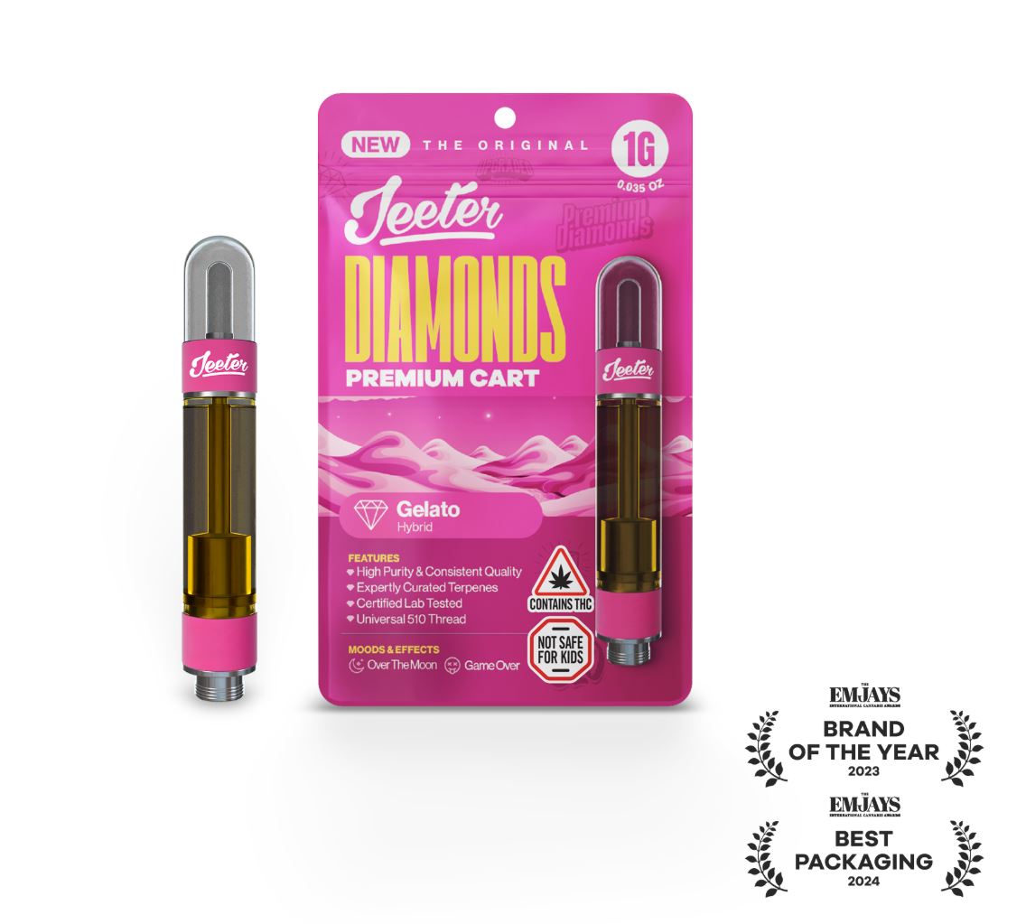 Photograph of product: Pink Lemon Jeeter Cart 1g