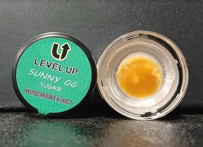 Photograph of Product: 1g | Level Up | Rainbow Sherbet | Live Resin Sauce