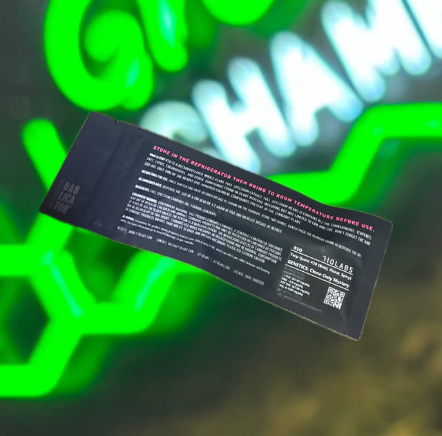 Photograph of product: Terp Quest #20 RSO Oil