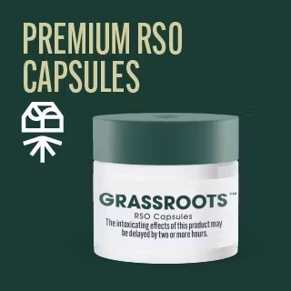 Photograph of product: Grassroots TH-oui RSO Capsule - 10mg x 10