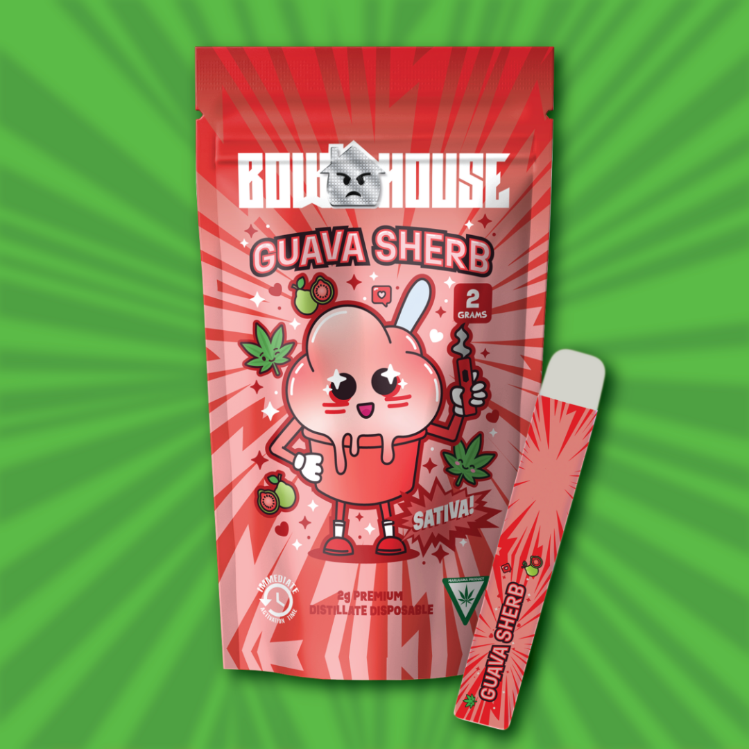 Photograph of product: Bow House Distillate Disposable | Guava Sherb