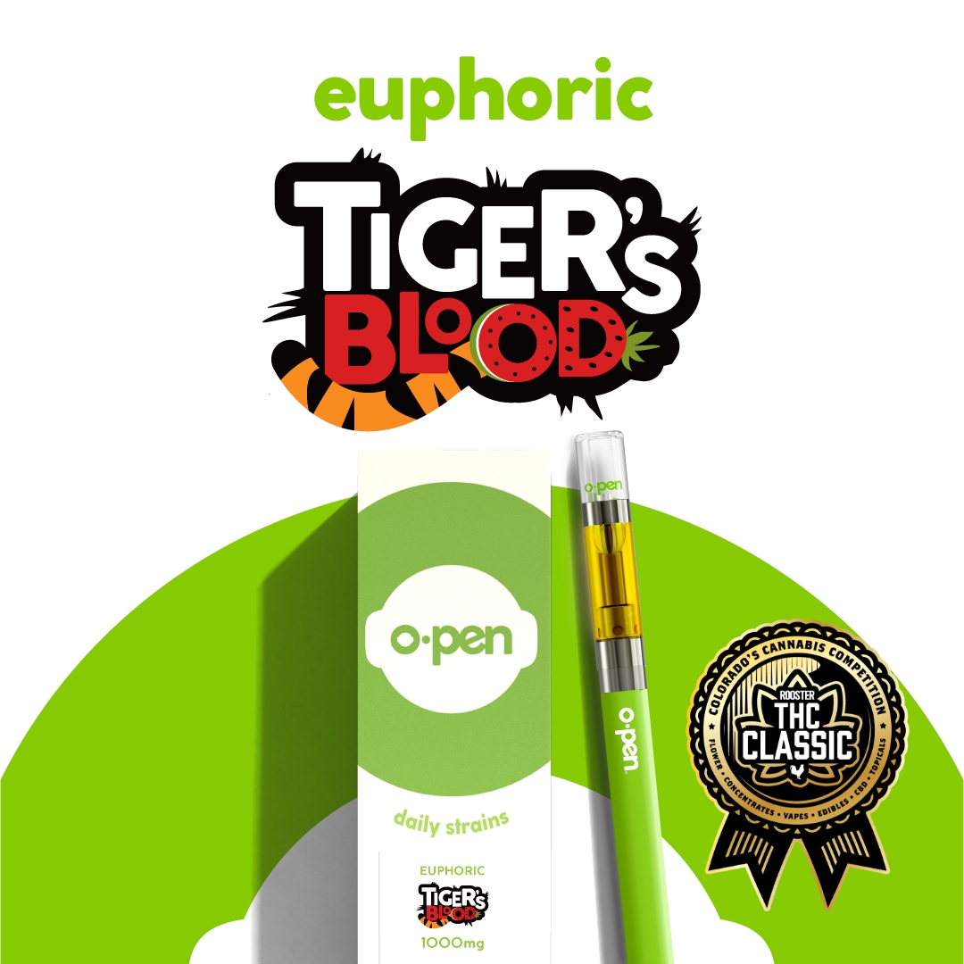 Photograph of product: Daily Strains Tigers Blood Euphoric Cartridge | 1g