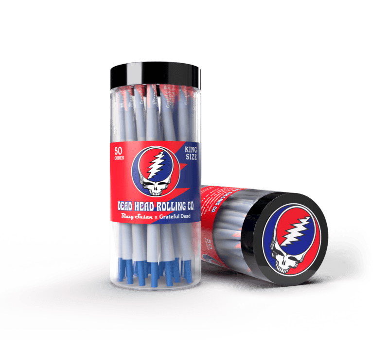 Photograph of product: Grateful Dead | Pre-Rolled Cones | King Size | 50 Count