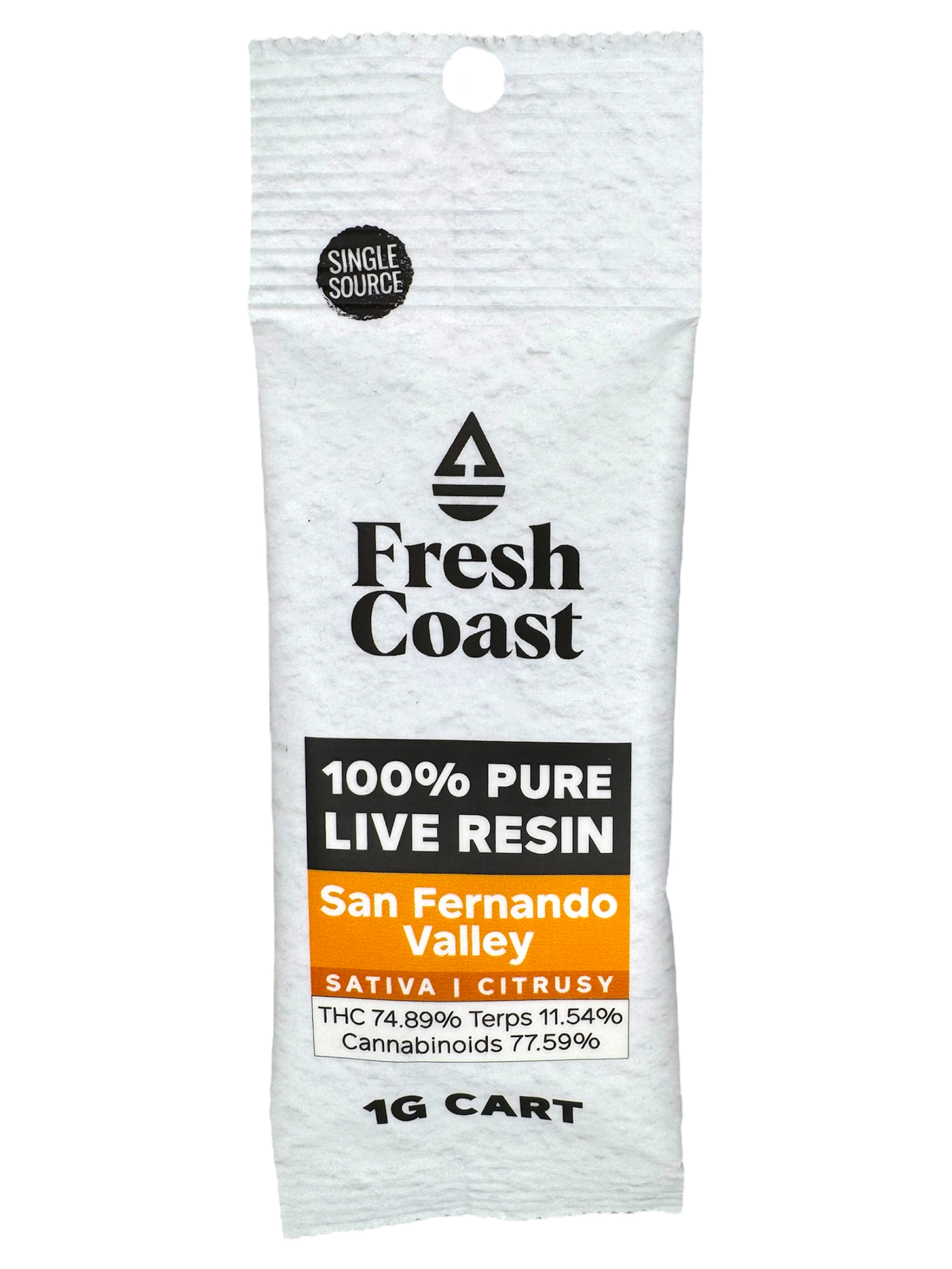Photograph of Product: San Fernando Valley Pure Live Resin Cartridge