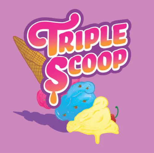 Photograph of product: Cookies: Triple Scoop | SMALLS - 14g