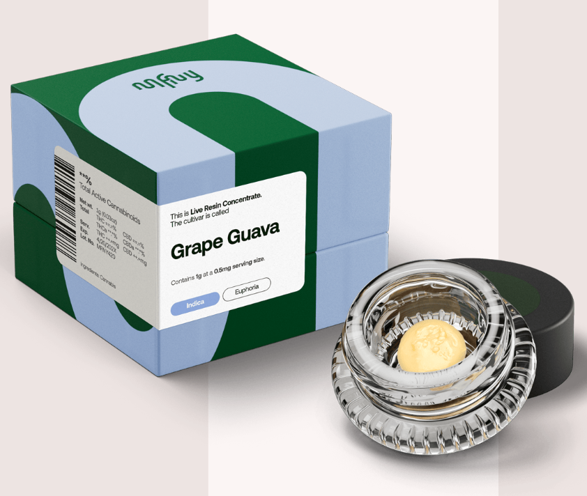 Photograph of product: MFNY | Grape Guava - Live Rosin Badder