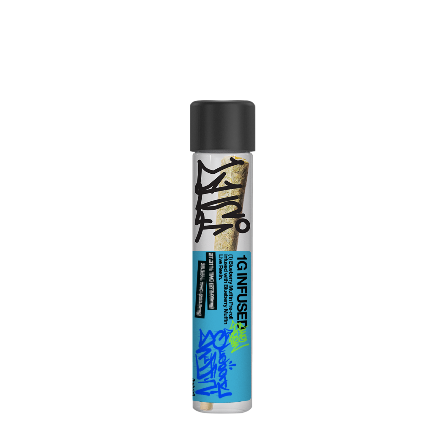 Photograph of Product: Luci | Blueberry Muffin | 1g | Infused Pre-Roll