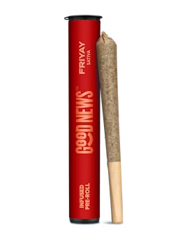 Photograph of product: Friyay (S) - Infused Pre-Roll (1g)
