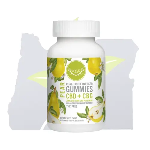 Photograph of product: Wyld-Hemp 40Pk-Pear