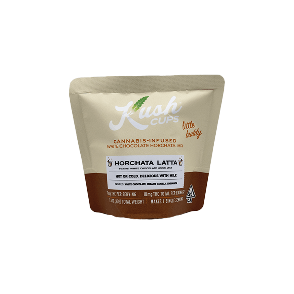 Photograph of product: Kush Cups Coffee - White Chocolate Horchata Latta Mix - 10mg