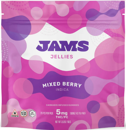 Photograph of product: Gummies - Mixed Berry - 20 Pcs - 100mg